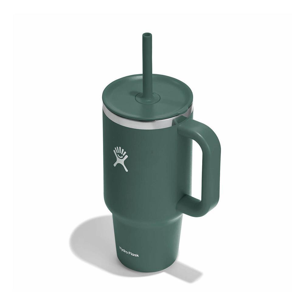 Hydro Flask 32 oz All Around™ Travel Tumbler Fir Green | DZJI-83740