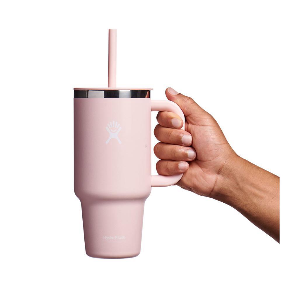 Hydro Flask 32 oz All Around™ Travel Tumbler Trillium Pink | DWKI-56420