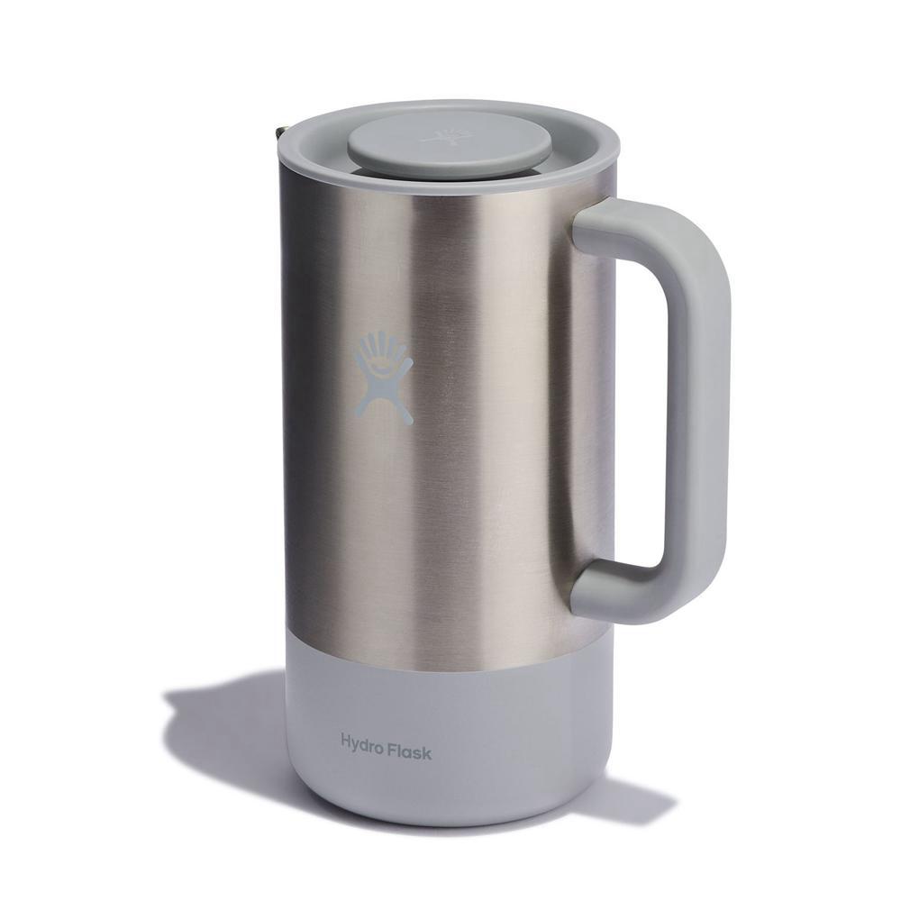 Hydro Flask 32 oz Insulated French Press Outdoor Kitchen Birch Grey | KCGR-37124