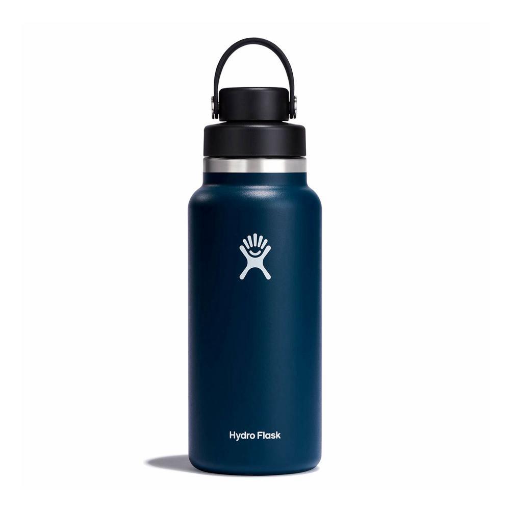 Hydro Flask 32 oz Wide Mouth With Flex Chug Water Bottle Indigo | UTXP-14387