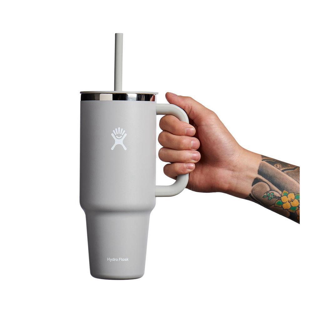 Hydro Flask 40 oz All Around™ Travel Tumbler Birch Grey | XQGF-78431