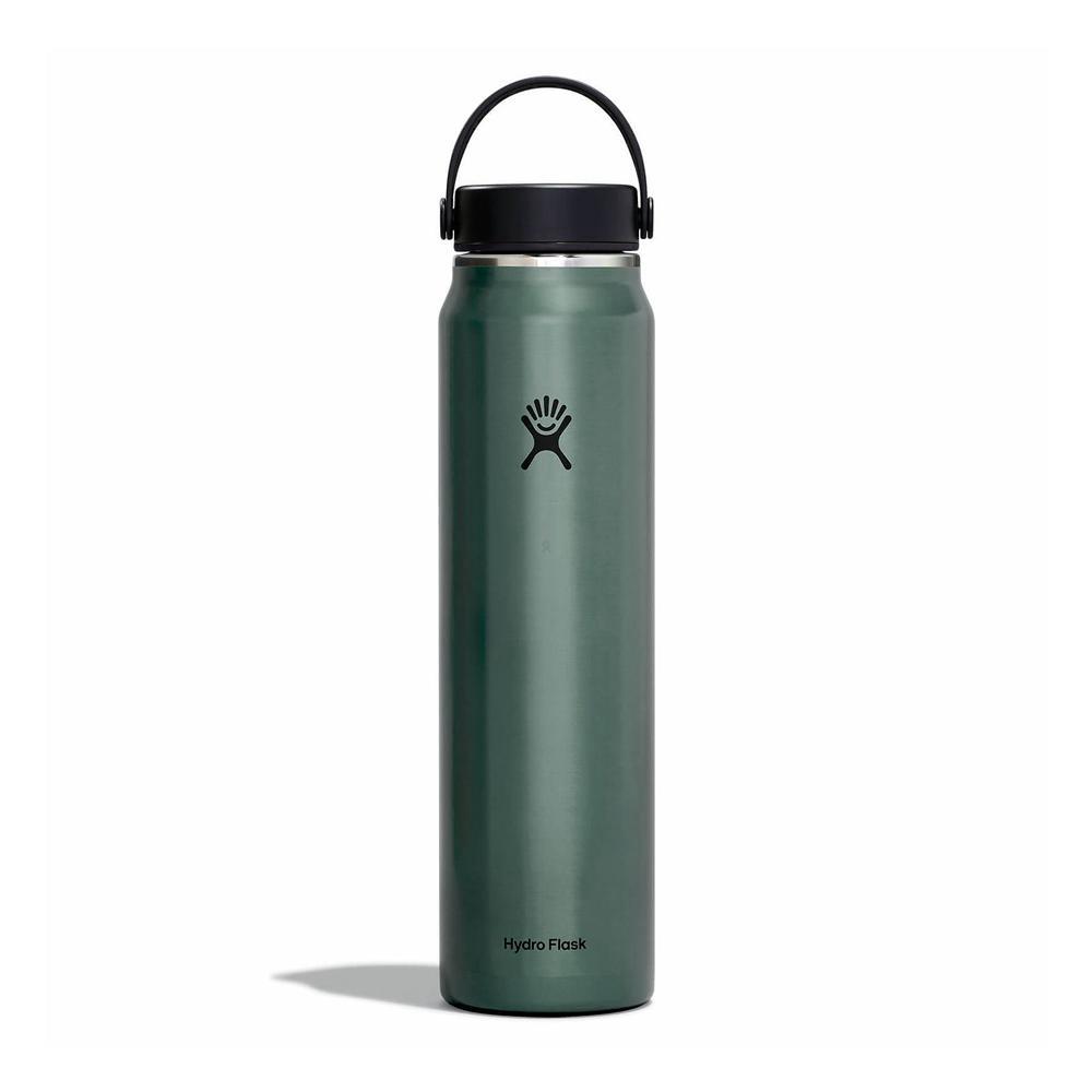 Hydro Flask 40 oz Lightweight Wide Mouth Trail Series™ Water Bottle Serpentine Green | RYSU-61903