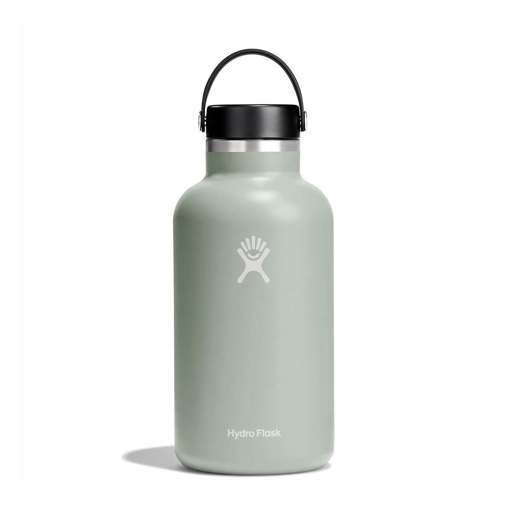 Hydro Flask 64 oz Wide Mouth: 64 oz Insulated Water Bottle Agave Green | JWOD-68120