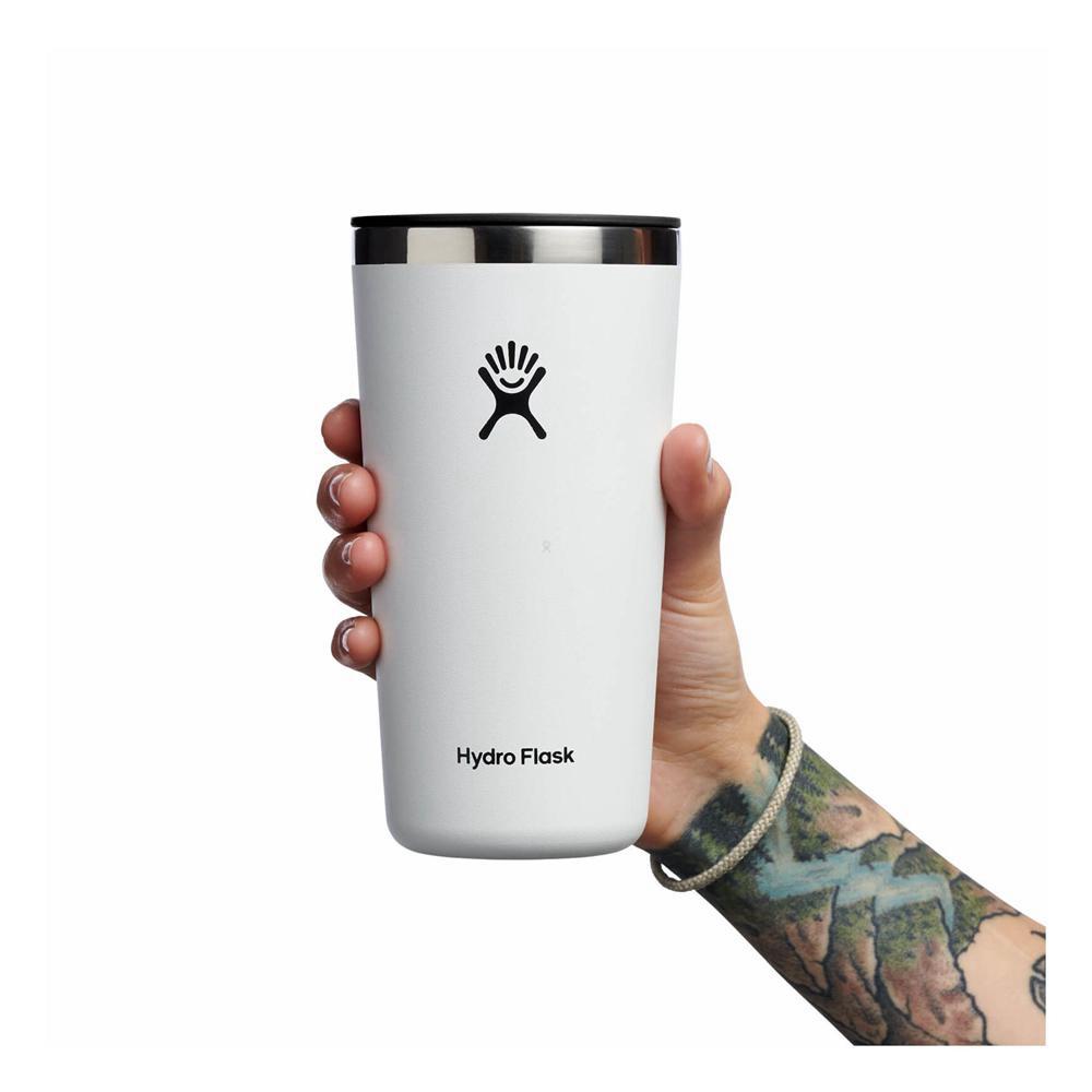 Hydro Flask All Around 20 oz Cup White | YFOQ-46180