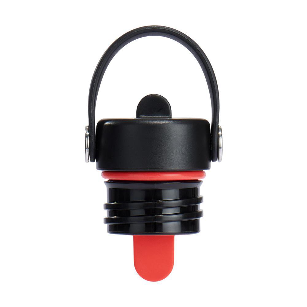 Hydro Flask Standard Mouth Flex Straw Cap Black | HQUR-15498