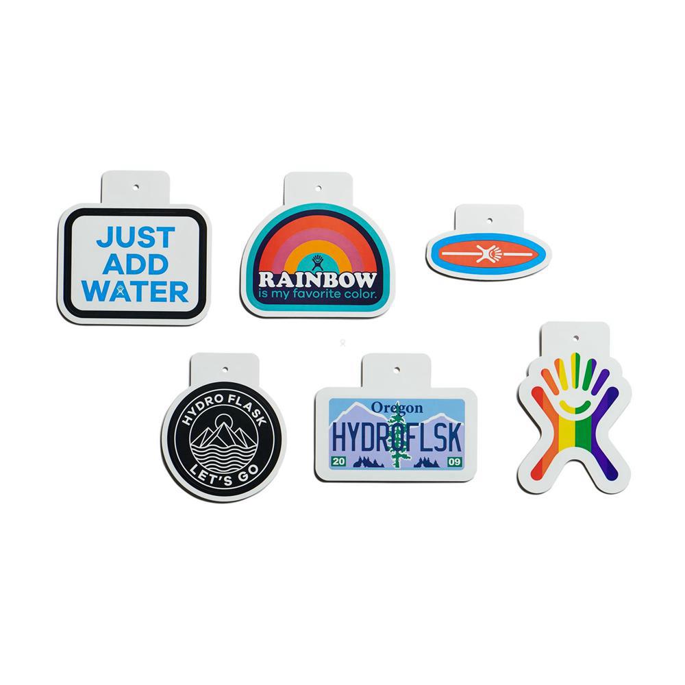 Hydro Flask Sticker Pack White | DZAW-28376