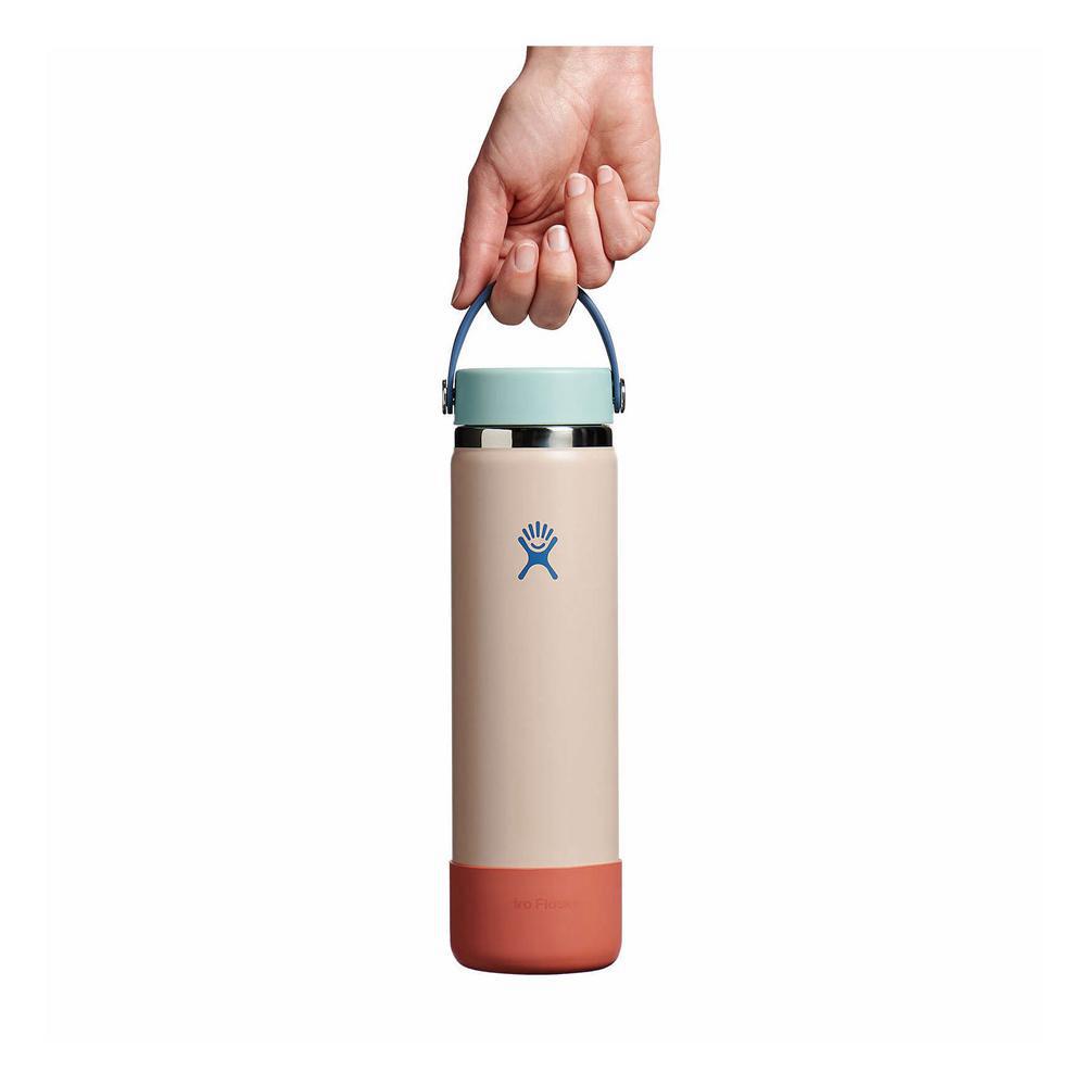 Hydro Flask Tilly's Special Edition 24 oz Wide Mouth Water Bottle Cotton Candy Coral | DLEI-26193