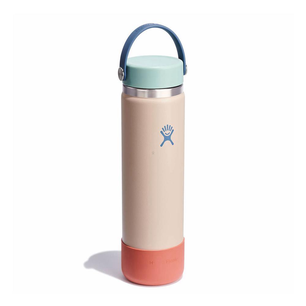 Hydro Flask Tilly's Special Edition 24 oz Wide Mouth Water Bottle Cotton Candy Coral | DLEI-26193