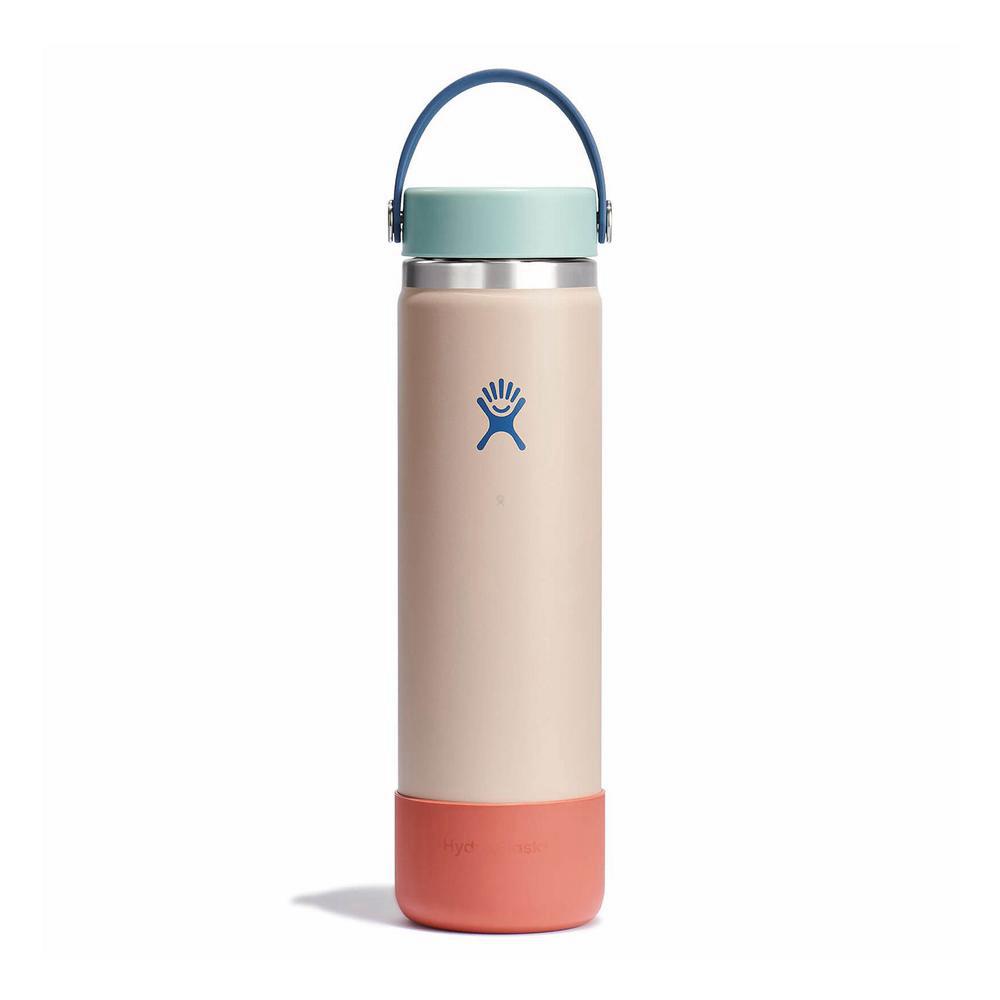 Hydro Flask Tilly\'s Special Edition 24 oz Wide Mouth Water Bottle Cotton Candy Coral | DLEI-26193