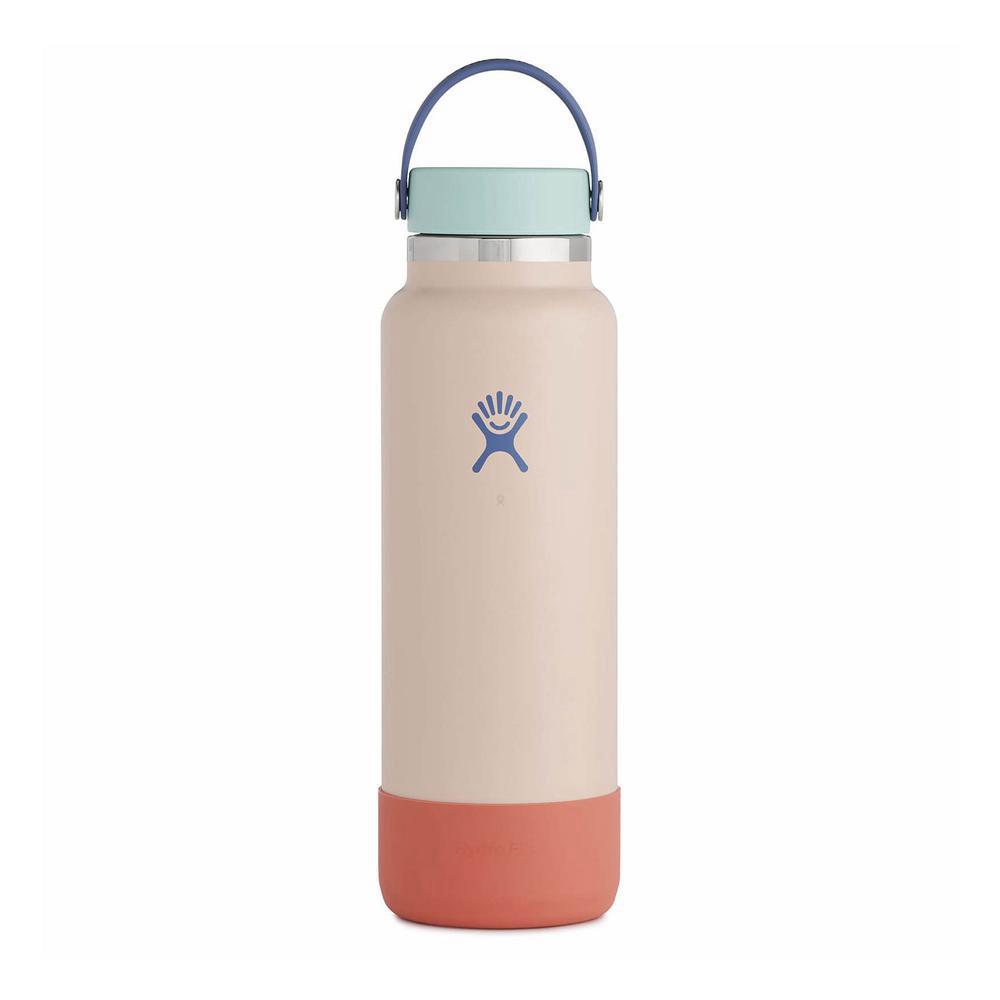 Hydro Flask Tilly\'s Special Edition 40 oz Wide Mouth Water Bottle Cotton Candy Coral | HSYJ-16784